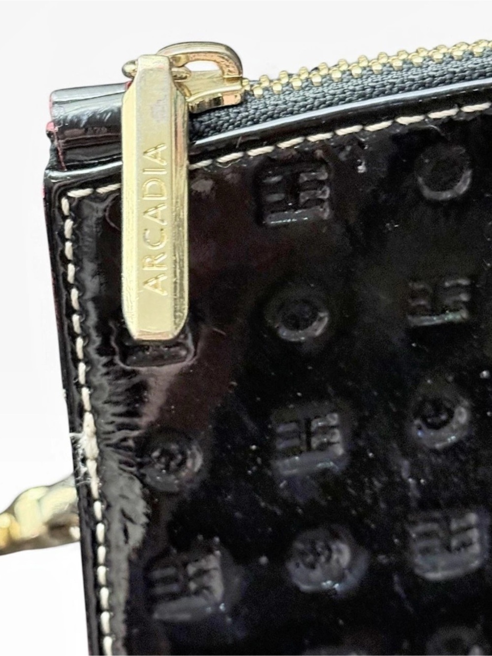 Arcadia EUC Patent Leather Shoulder Bag in Black - Picture 4 of 9